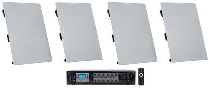 WA6570 In-Wall 2-Pair + RCS180-6 6-Zone 180W Amp Bundle
