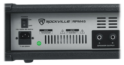 RPM45 Mixer + 3-Pack Mics Bundle
