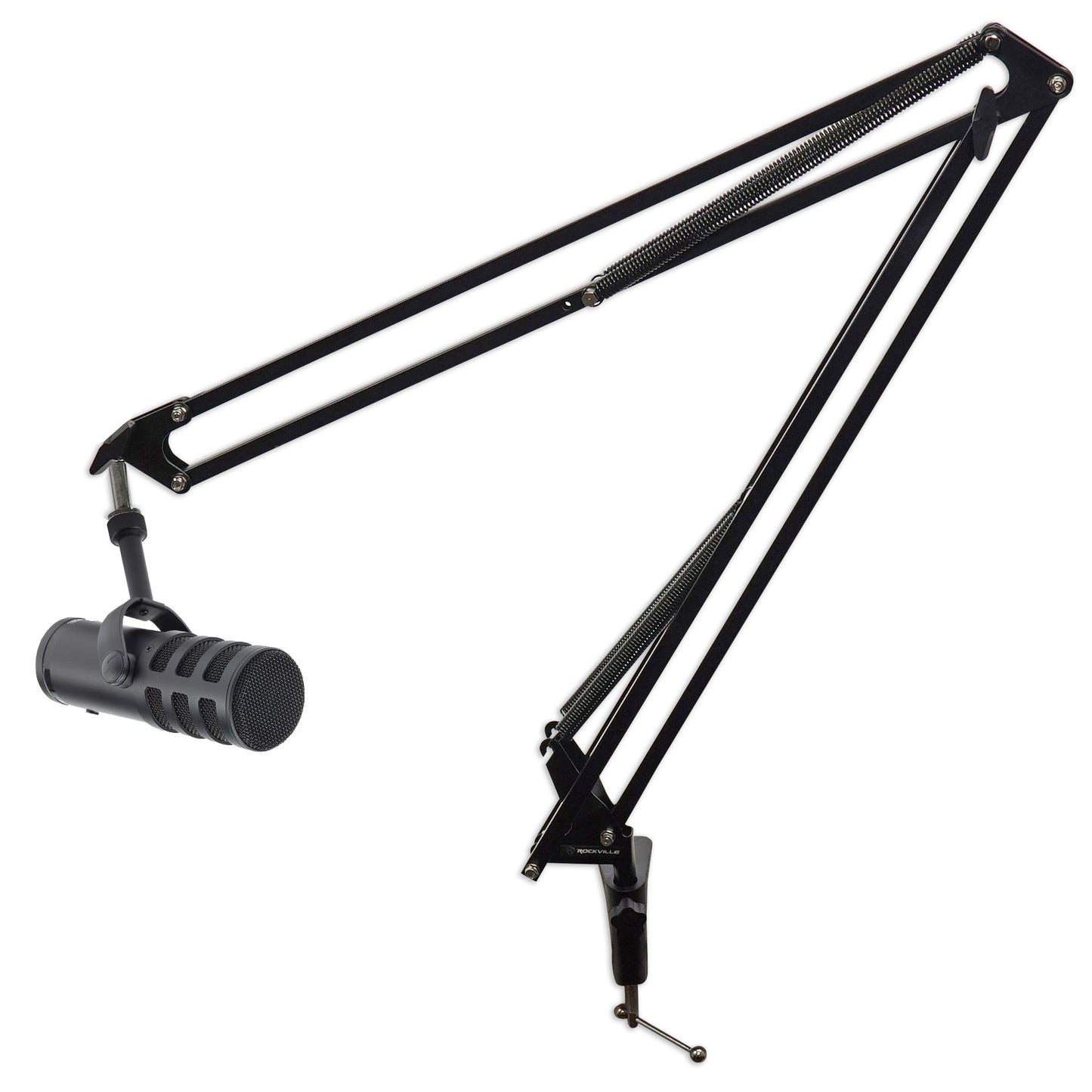 SAMSON SAQ9U USB/Analog Dynamic Broadcasting Recording Microphone+Mic Boom Arm