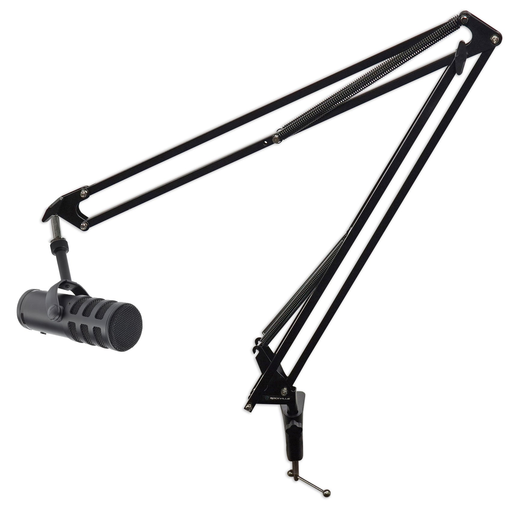 SAMSON SAQ9U USB/Analog Dynamic Broadcasting Recording Microphone+Mic Boom Arm
