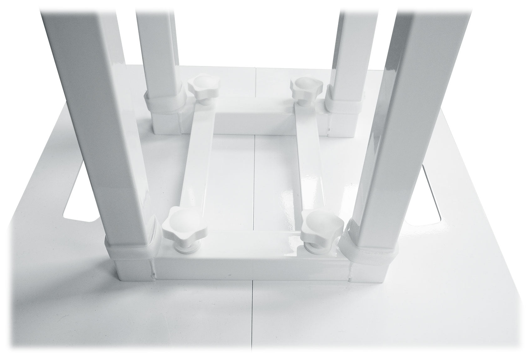 ROCK SPOT 260W White 2-Pack + RTP-GO Totem Stands Bundle