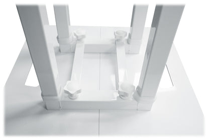 ROCK SPOT 260W White 2-Pack + RTP-GO Totem Stands Bundle