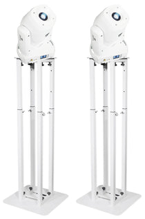 ROCK SPOT 260W White 2-Pack + RTP32W Totem Stands Bundle