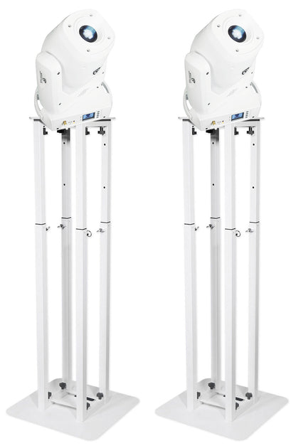 ROCK SPOT 260W White 2-Pack + RTP32W Totem Stands Bundle