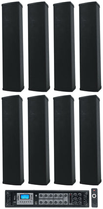 WET ARRAY 5 Black 8-Pack + RCS650-6 Bundle