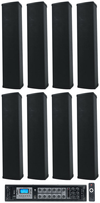 WET ARRAY 5 Black 8-Pack + RCS650-6 Bundle