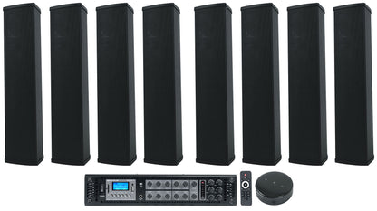 WET ARRAY 5 Black 8-Pack + Wiim Mini + RCS650-6 Bundle