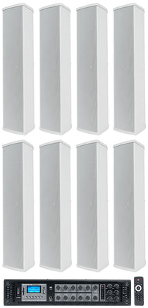 WET ARRAY 5 White 8-Pack + RCS650-6 Bundle