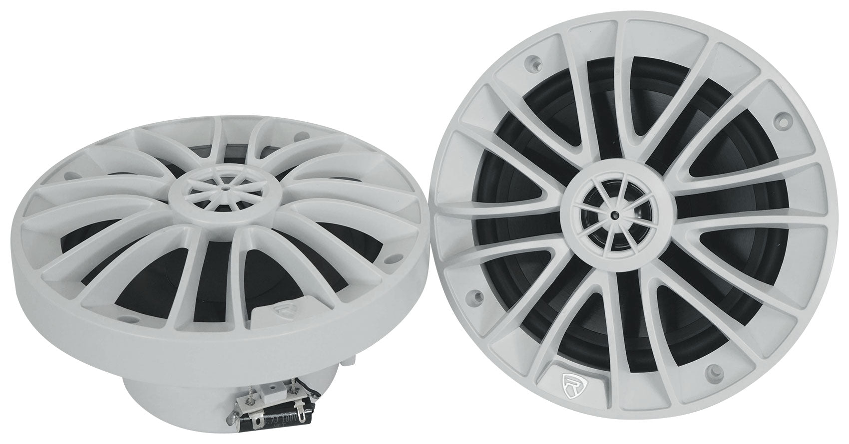 RM‑PREMIUM‑65 White + DBM25 Marine Amplifier Bundle