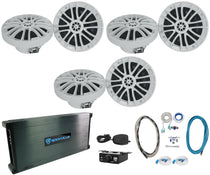 RM-PREMIUM-65 White 6-Pack + DBM65 Marine Amplifier Bundle