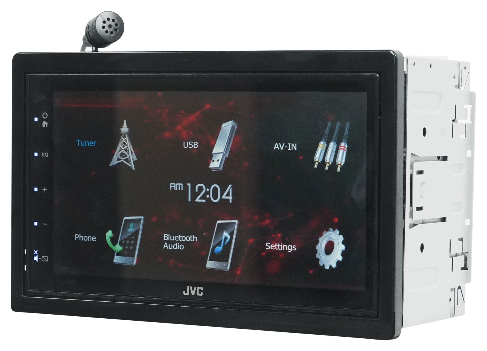 JVC KW-M180BT 6.8" Car Monitor iPhone Android Bluetooth/USB Receiver+Backup Cam