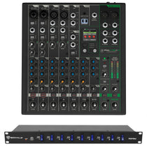Mackie ProFX10v3+ 10-Channel Pro Effects Mixer w/USB ProFX10 v3 + Power Strip