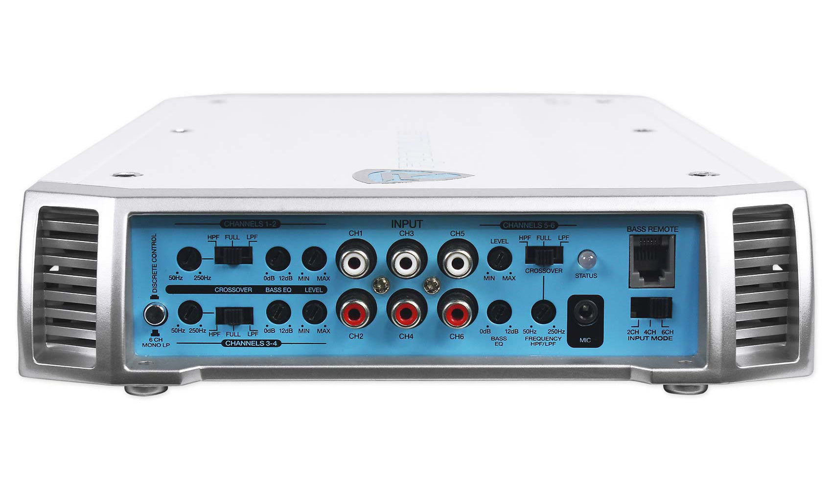 RXM-S6 Marine Amplifier + 4-Zone Level Control Bundle