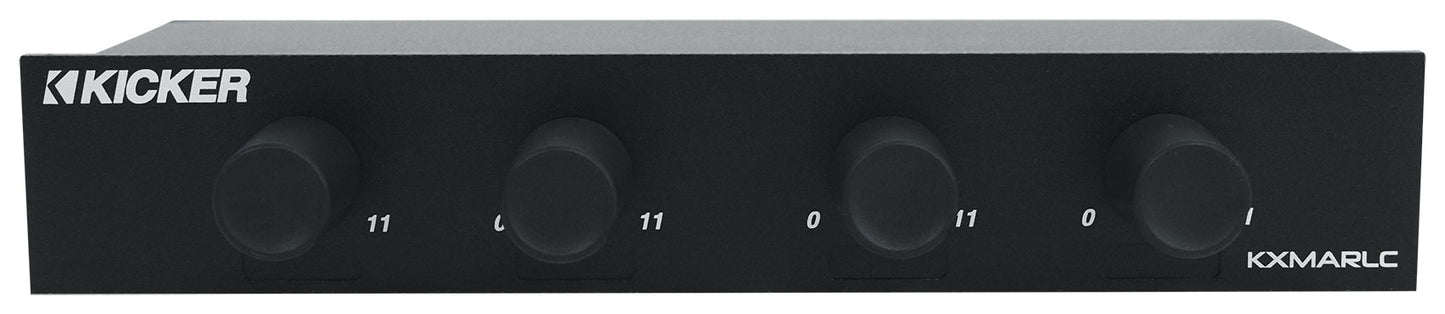 RXM-S6 Marine Amplifier + 4-Zone Level Control Bundle