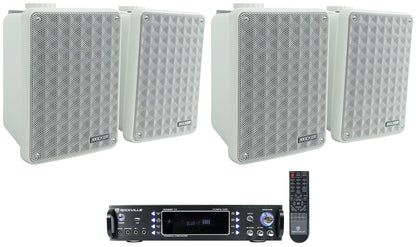 RPA60BT V2 + (2) KB6 Grey Speakers Bundle