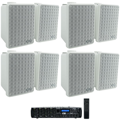 HOME MATRIX 4 + (4) KB6 Grey Speakers Bundle