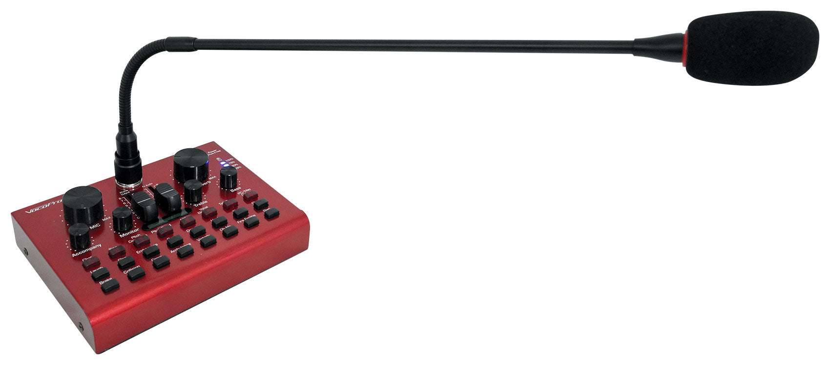 Vocopro 2-Person Podcast Podcasting Recording Streaming Kit+Warm Audio Boom Arms