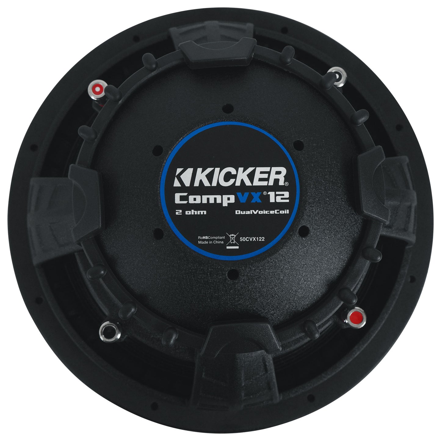 2) Kicker 50CVX122 Comp VX CVX 12" 3000w Car Subwoofers+Mono Amplifier+Amp Kit