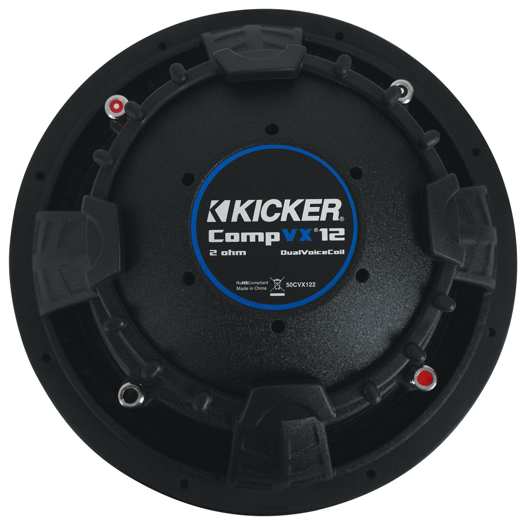 2) Kicker 50CVX122 Comp VX CVX 12" 3000w Car Subwoofers+Mono Amplifier+Amp Kit