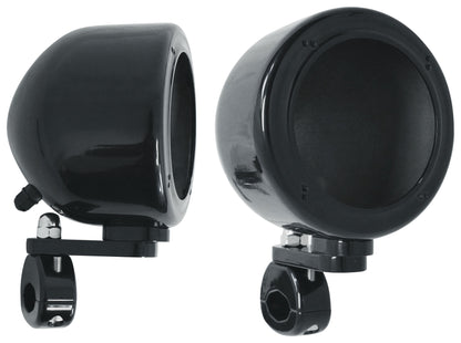 MS40B 4" Speakers + 4" Black Tower Pods Bundle