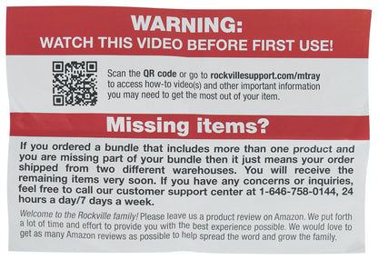 RVMIC4 V2 Mic Stand + MTRAY Shelf Bundle