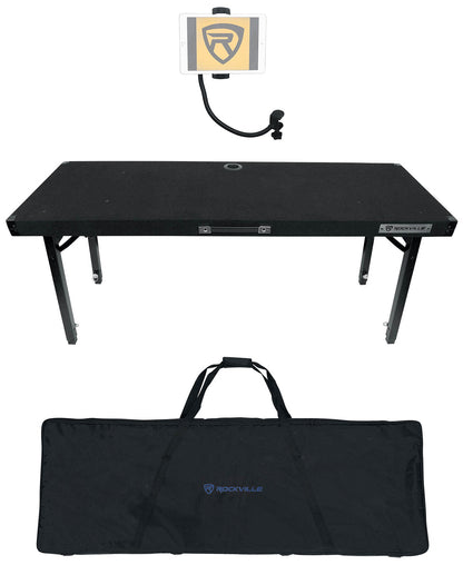 RTBL4 DJ Table + iStand G20 Gooseneck Stand Bundle