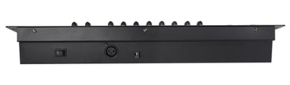 2) American DJ MINI DEKKER RGBW LED Derby/Strobe Effect Lights+DMX Control+Cable