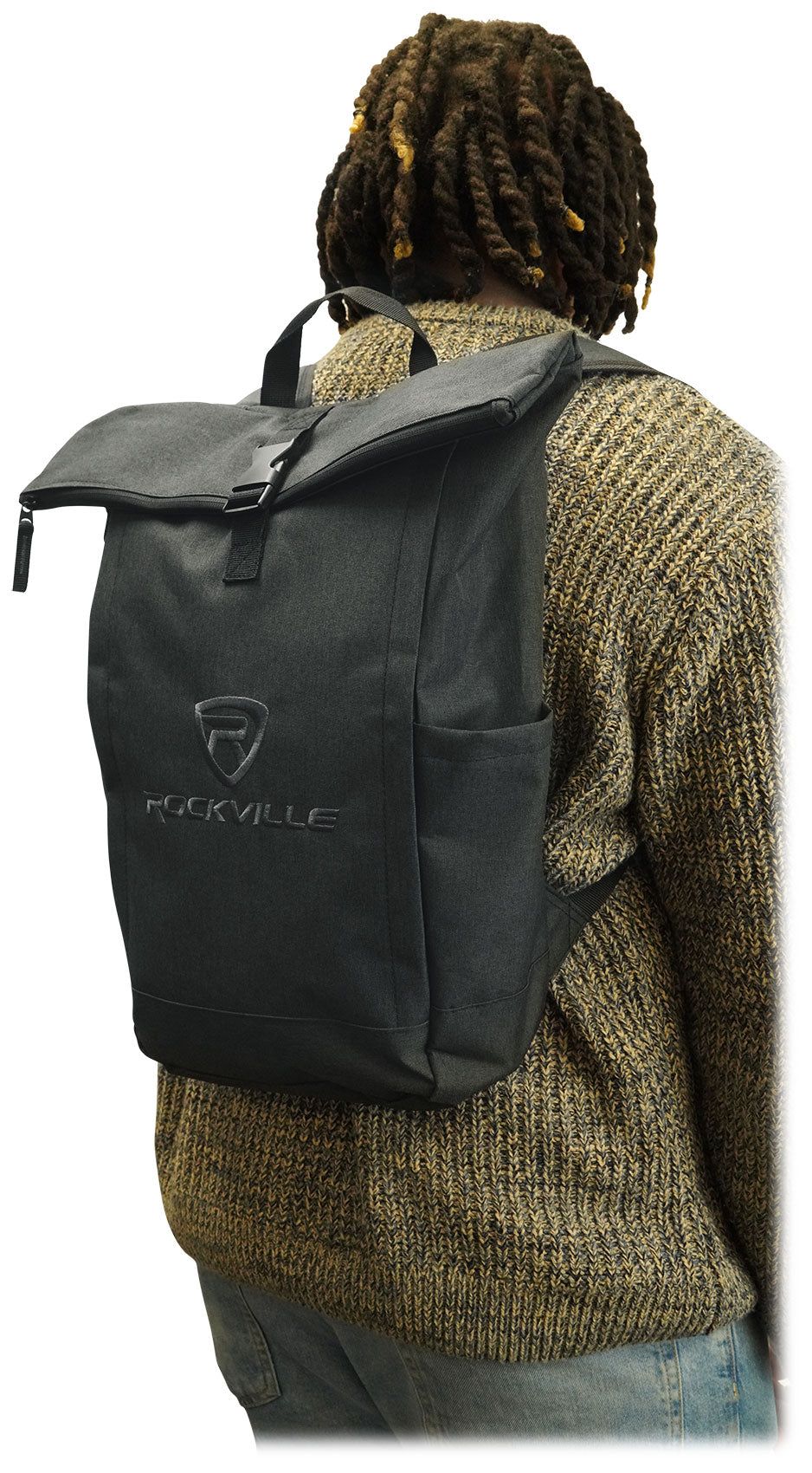 Mackie MP-220 Dual Dynamic Driver Pro In-Ear Monitors+Molded Carry Case+Backpack