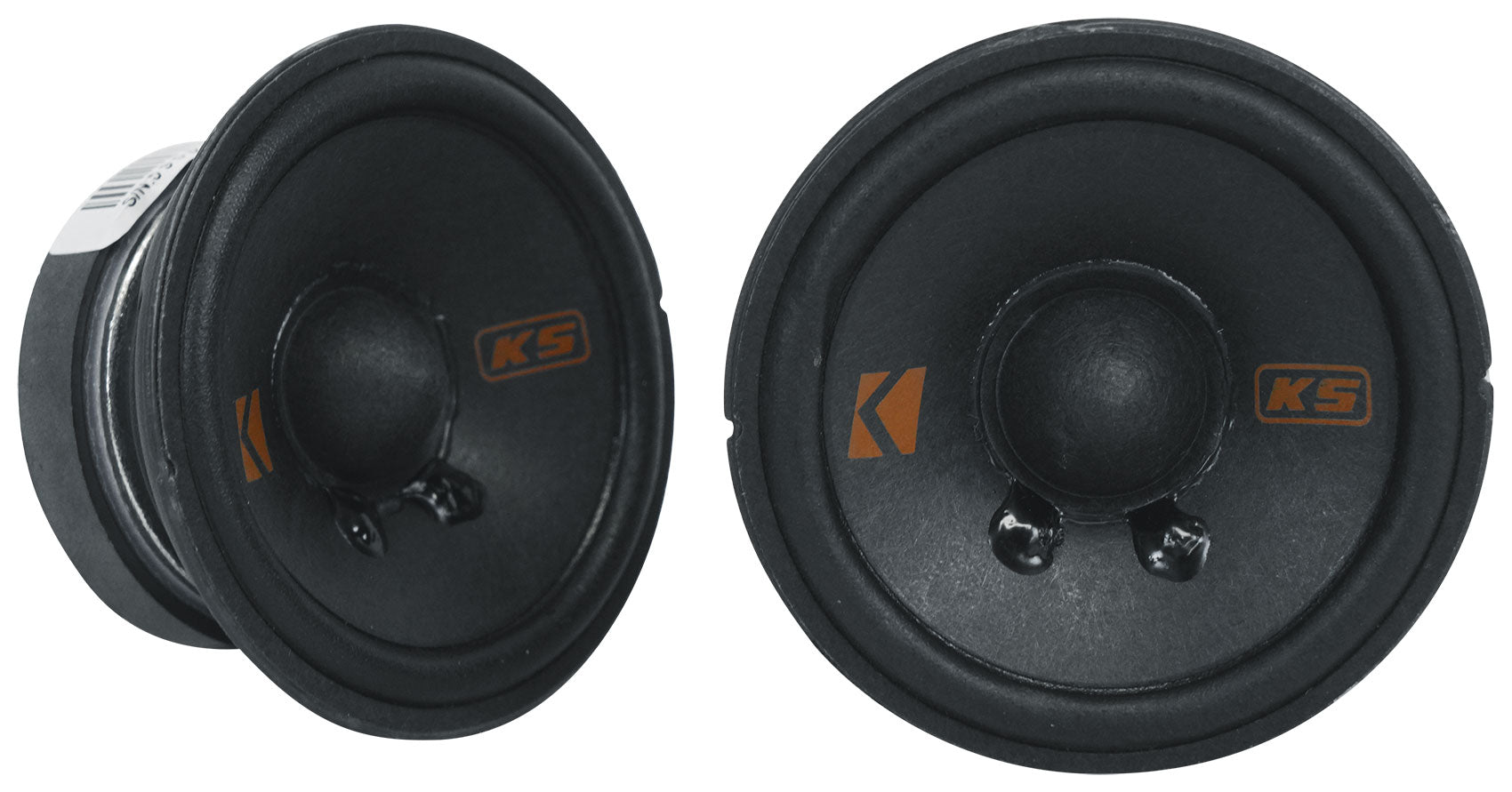 Kicker KSC270 2.75" Mid/Tweeters Fits Chrysler/Subaru/Jeep/Toyota + Home Speaker