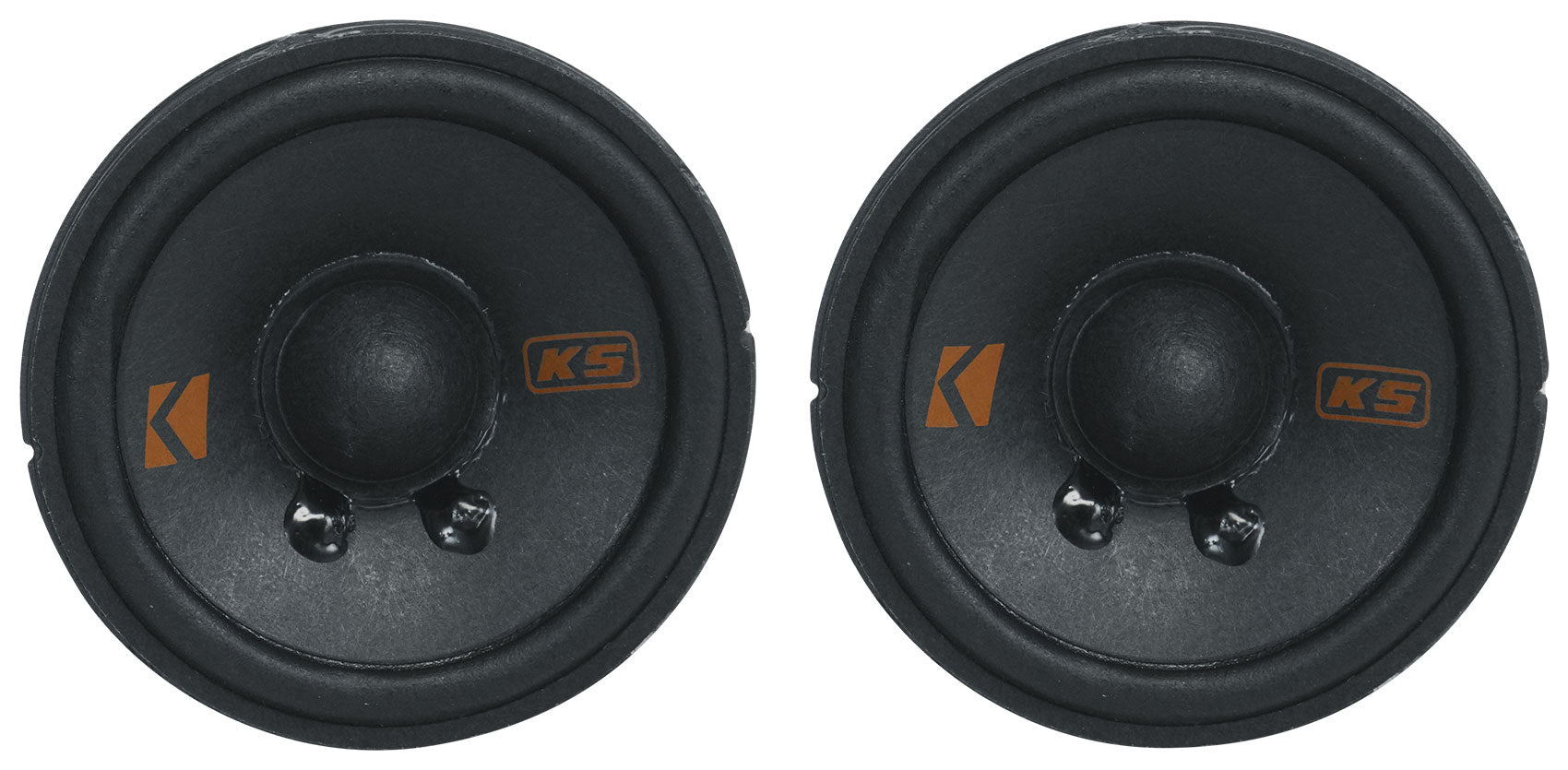 Kicker KSC270 2.75" Mid/Tweeters Fits Chrysler/Subaru/Jeep/Toyota + Home Speaker