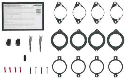 Kicker KSC270 2.75" Mid/Tweeters Fits Chrysler/Subaru/Jeep/Toyota + Home Speaker