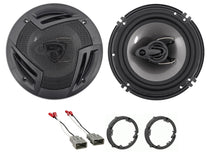 RV6.3A 6.5" Car Speakers 2-Pack + Honda Harness & Adapter Plates Bundle