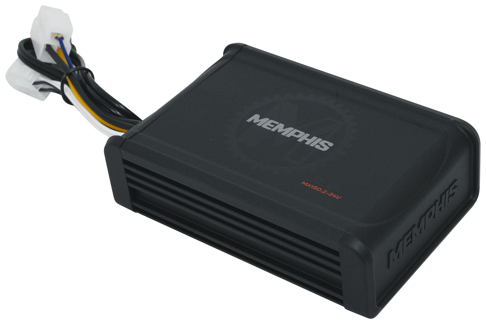 MS525B Black 5.25" Marine Speakers + MX150.2-24V Amplifier Bundle