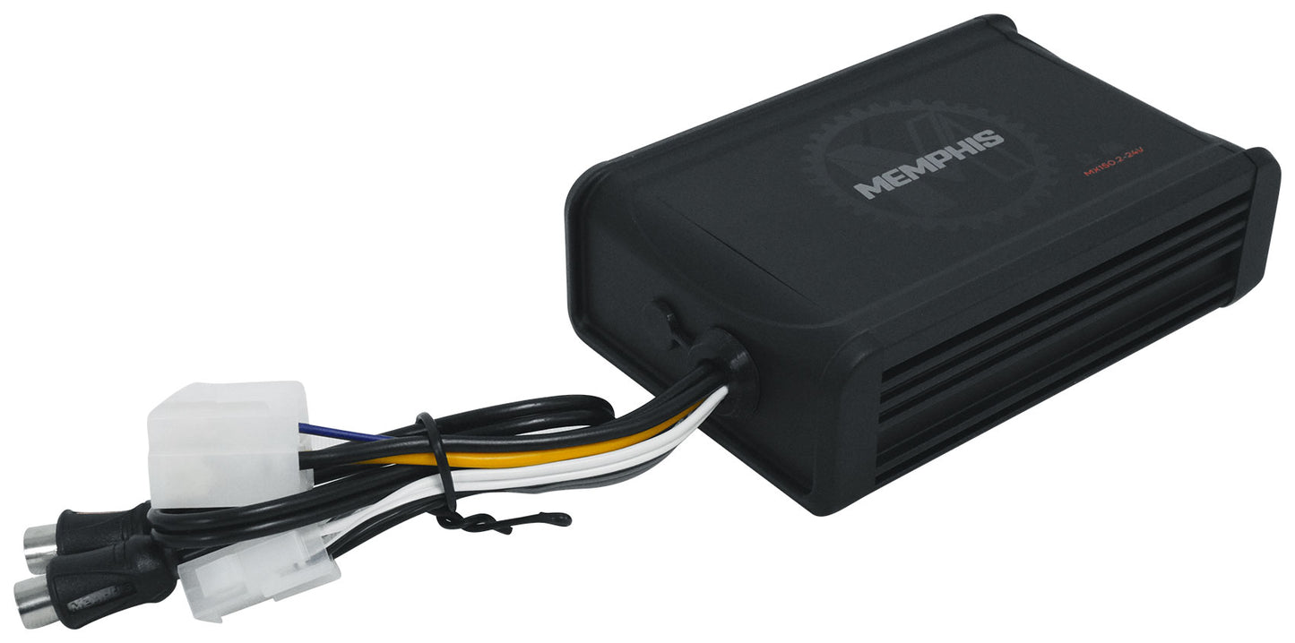 UT65B Black 6.5" 2-Pack + MX150.2-24V Amplifier Bundle