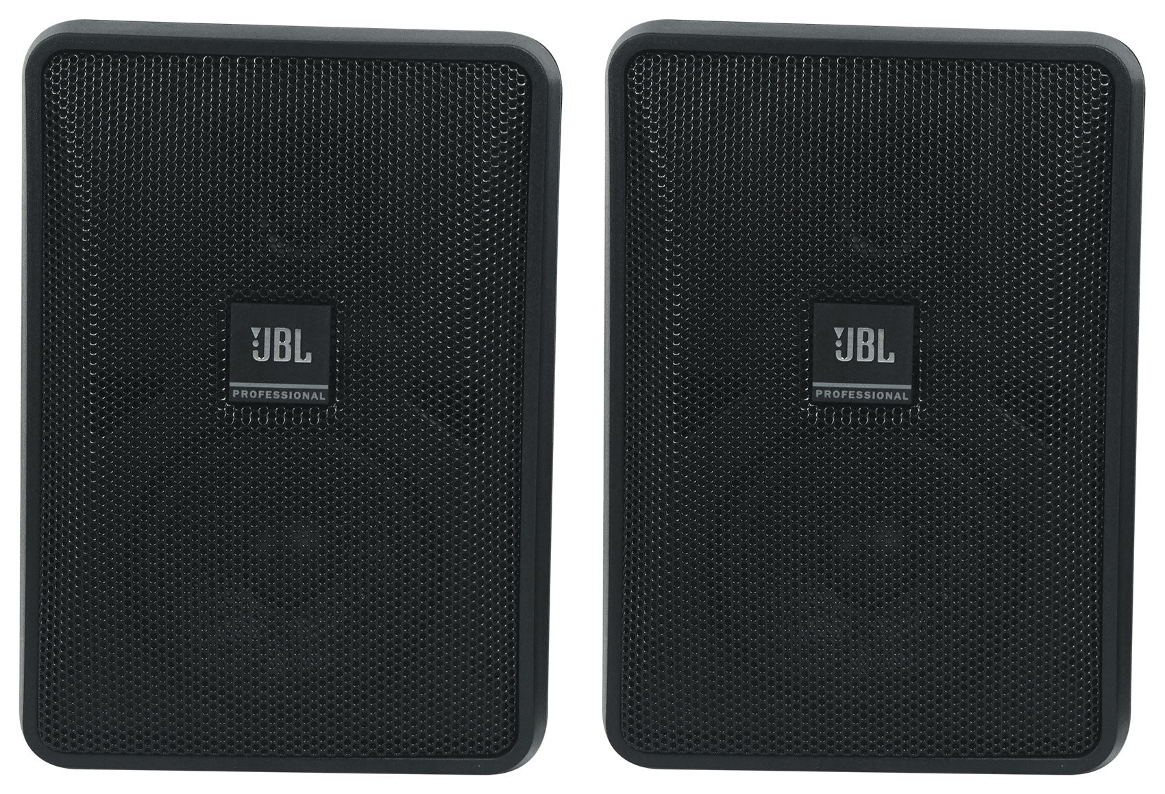 JBL Control 23-1 Black 6-Pack + RCS180-6 6-Zone Amplifier Bundle