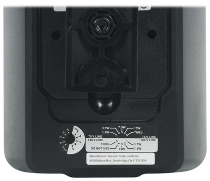 JBL Control 23-1 Black 6-Pack + RCS180-6 6-Zone Amplifier Bundle