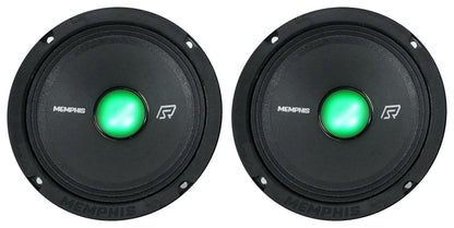 Memphis Audio SRXP62CV2 SRX Pro 6.5" 250w Component Car Speakers+Home Speaker