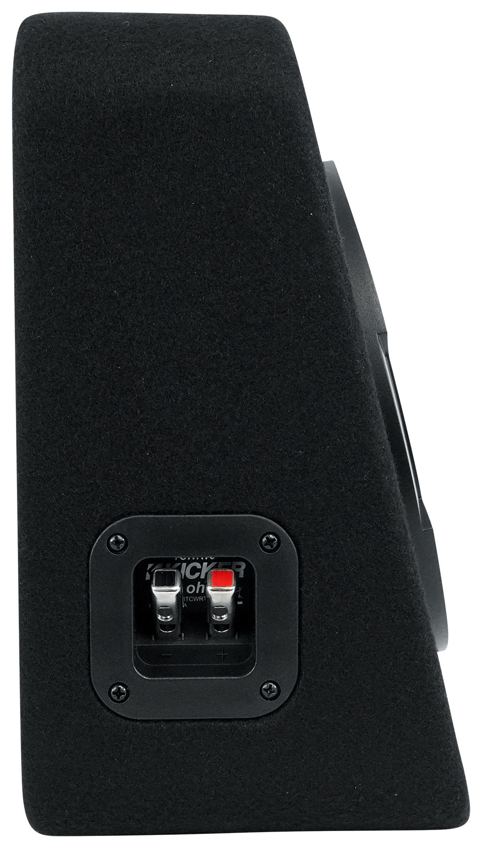 KICKER 48TCWRT82 CompRT 8" 600w Shallow Car Subwoofer+Sub Box+Home Speaker