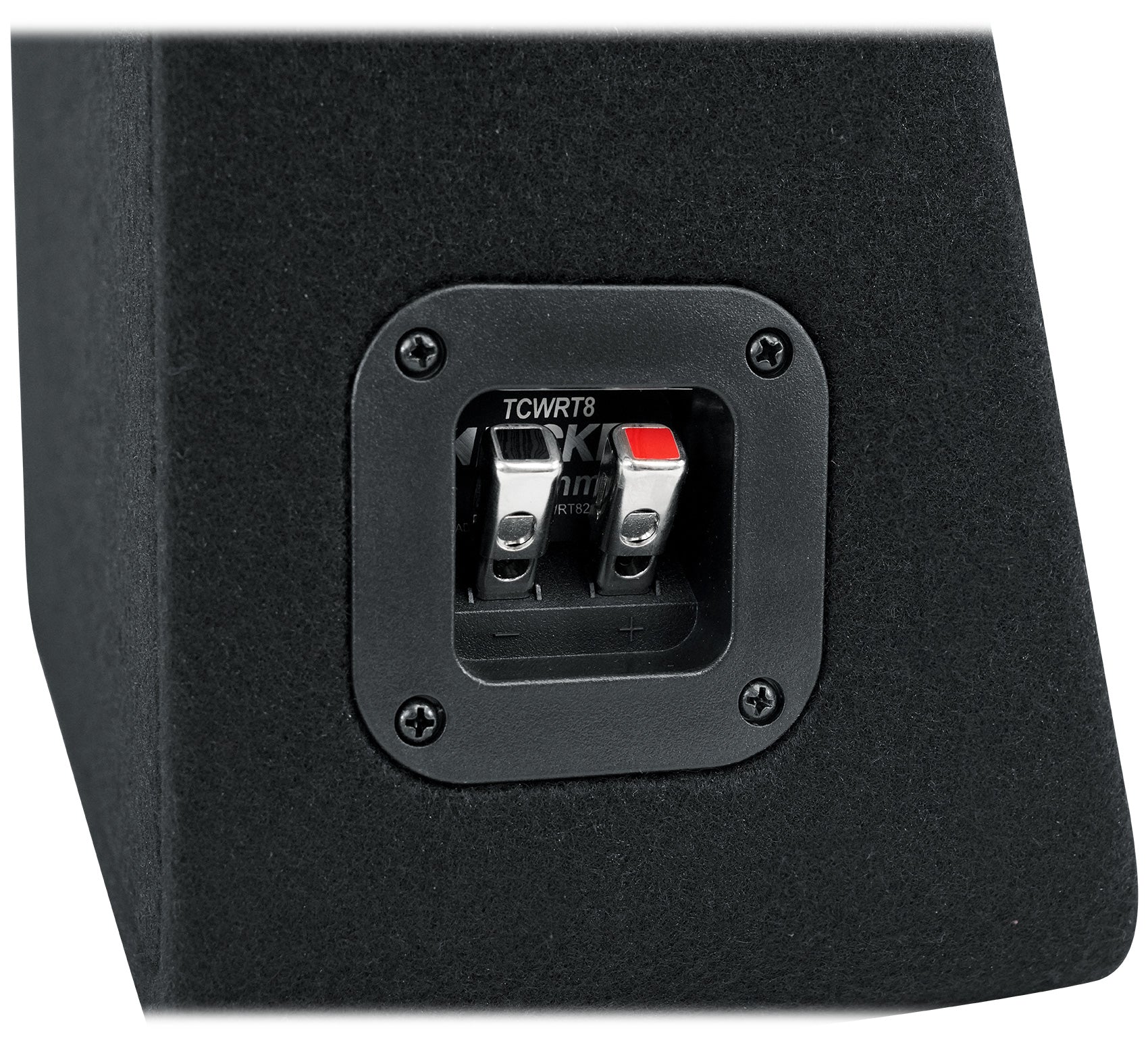 KICKER 48TCWRT82 CompRT 8" 600w Shallow Car Subwoofer+Sub Box+Home Speaker