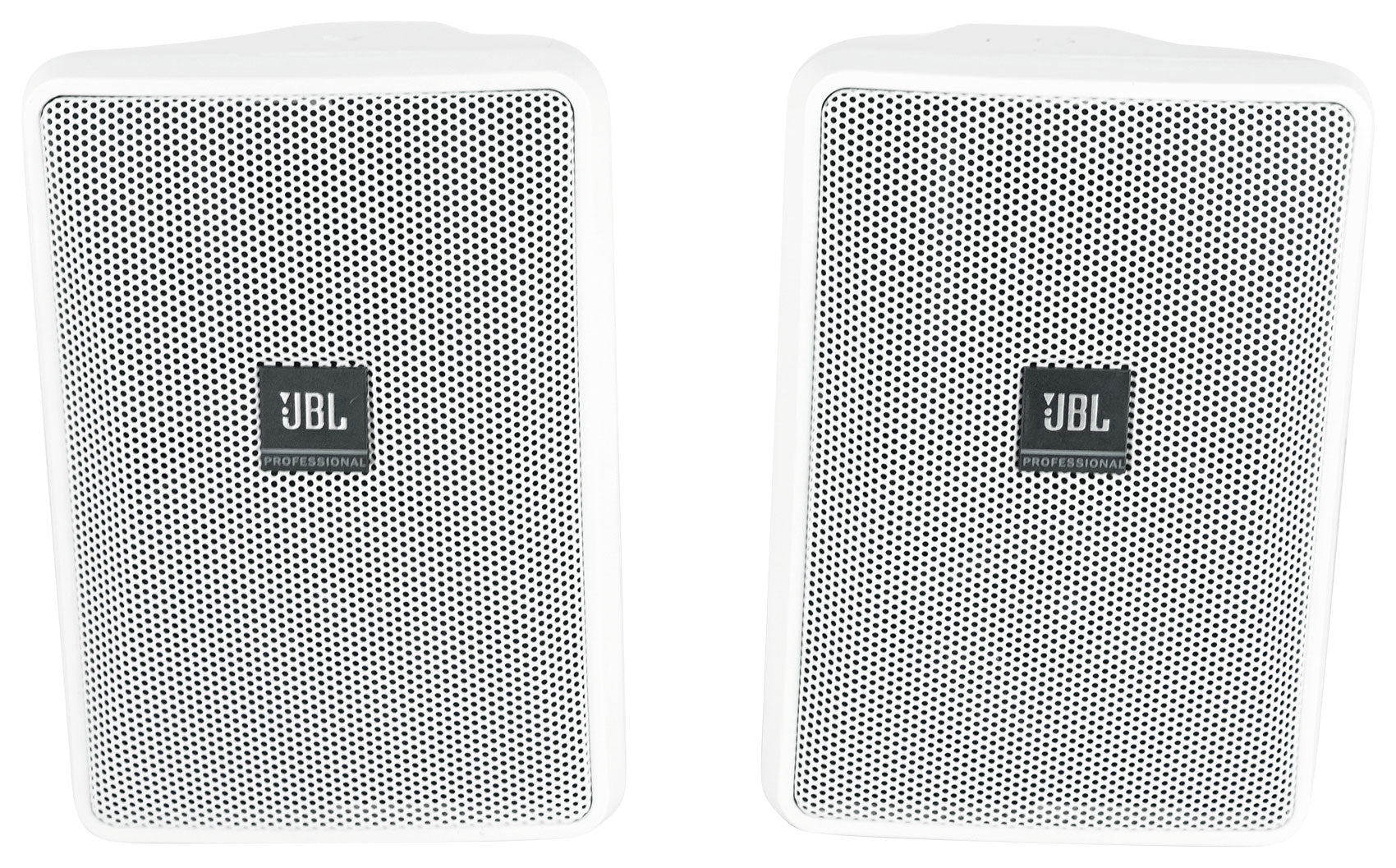 JBL Control 23-1 White 6-Pack + RCS180-6 6-Zone Amplifier Bundle