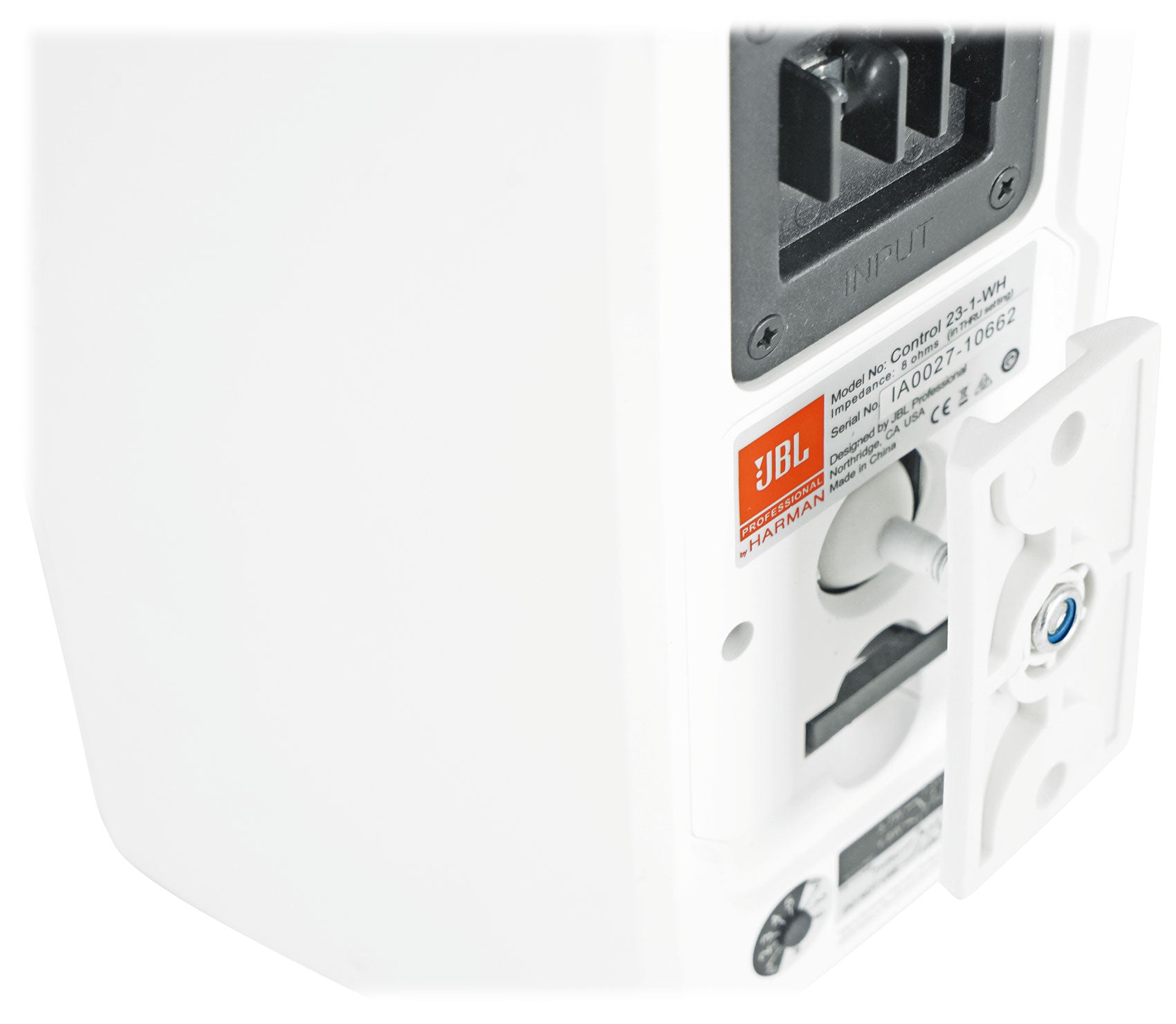 JBL Control 23-1 White 8-Pack + RCS180-6 6-Zone Amplifier Bundle