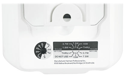 JBL Control 23-1 White 8-Pack + RCS180-6 6-Zone Amplifier Bundle