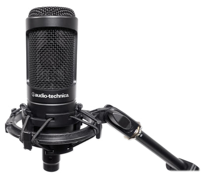 Audio Technica AT2050 Studio Condenser Recording Microphone+Sound Isolation Box