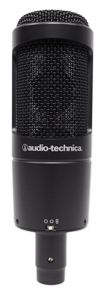 Audio Technica AT2050 Studio Condenser Recording Microphone+Sound Isolation Box