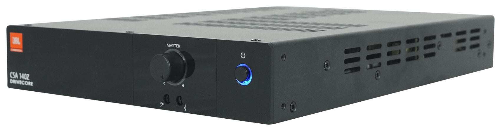 JBL CSA 140Z Commercial 70v Amplifier Amp+(4) 3.5" Black Cube Speakers CSA140Z