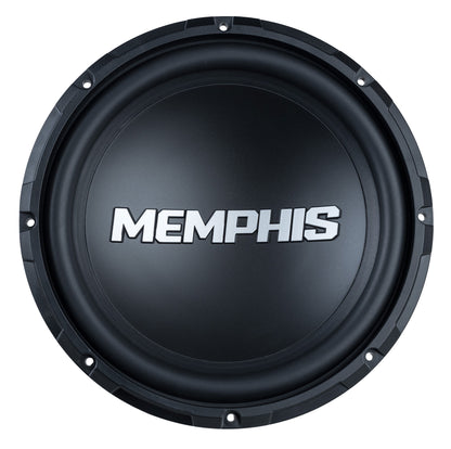 (2) Memphis Audio SRX1240V 12" 300w RMS Car Subwoofers+Sealed Sub Box Enclosure