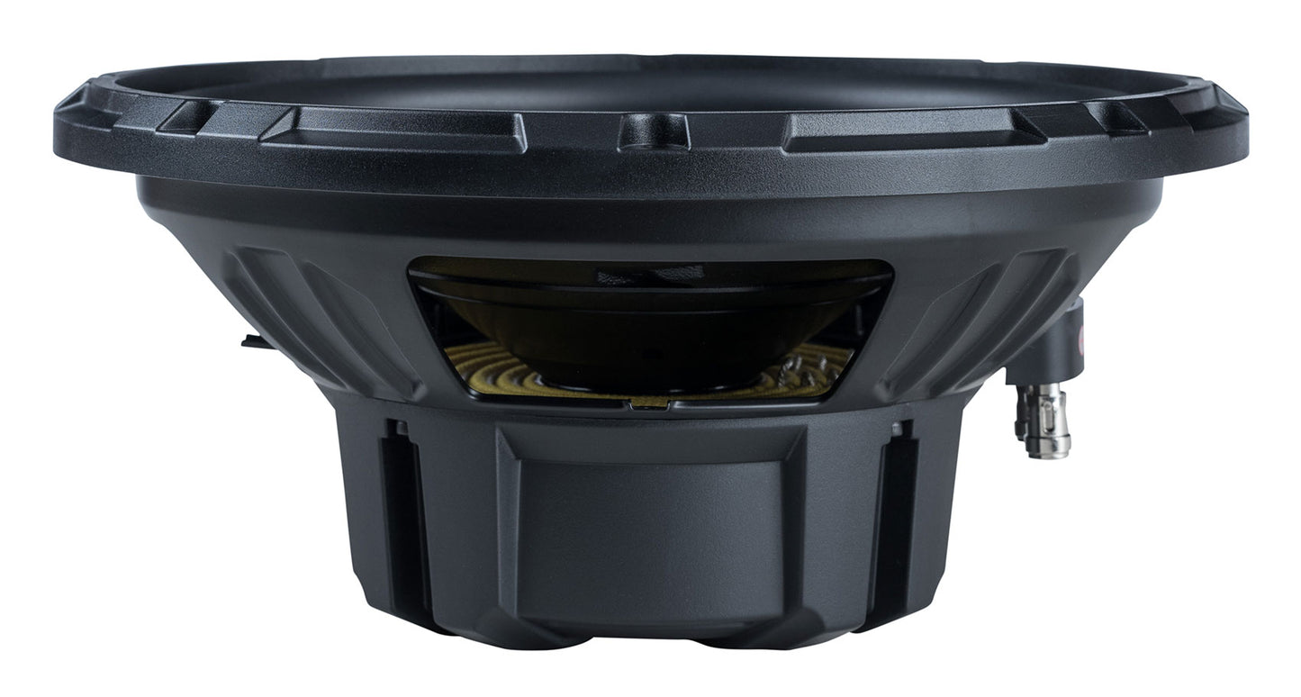 (2) Memphis Audio SRX1240V 12" 300w RMS Car Subwoofers+Sealed Sub Box Enclosure