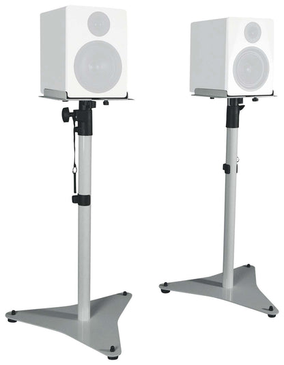 APM8W White + RVSM5 Adjustable Stands Bundle