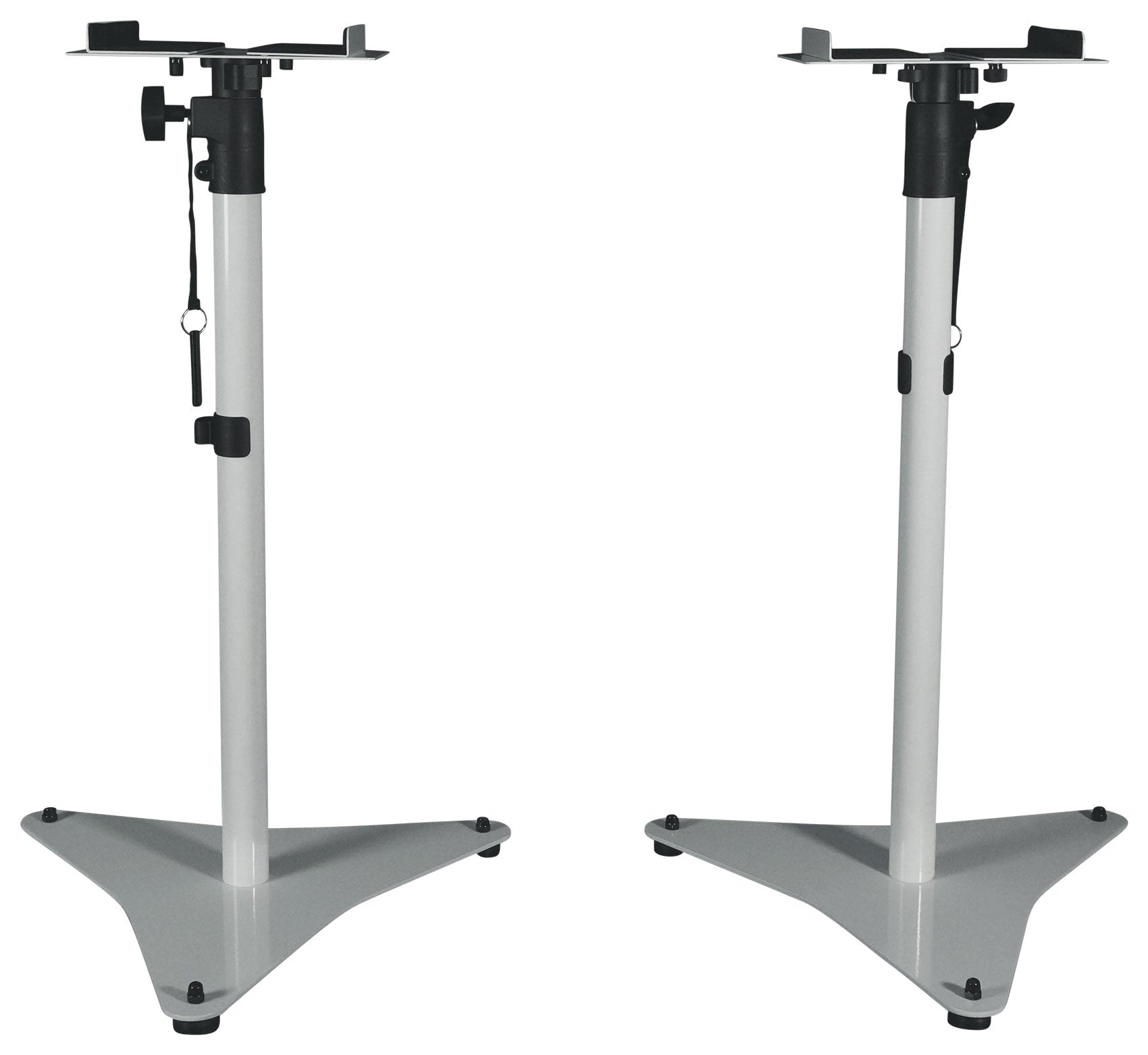 APM8W White + RVSM5 Adjustable Stands Bundle