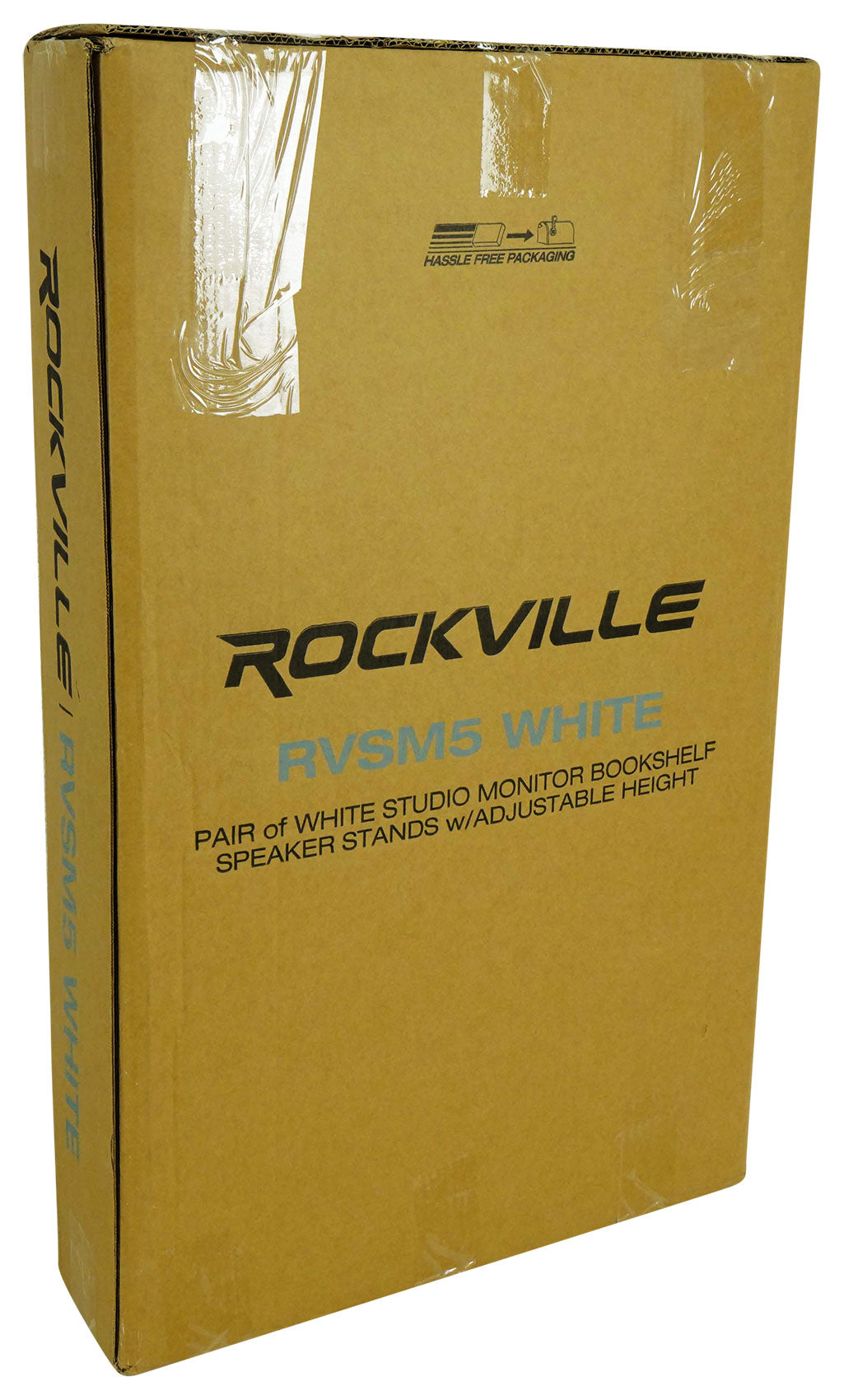 APM8W White + RVSM5 Adjustable Stands Bundle